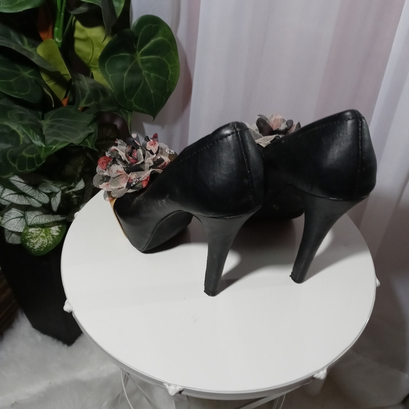 Women's Platform Peep-Toe High-Heeledeeled Shoes - Picture 2 of 6